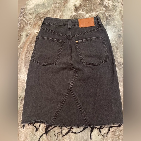 High waist jeans skirt - Picture 2 of 4